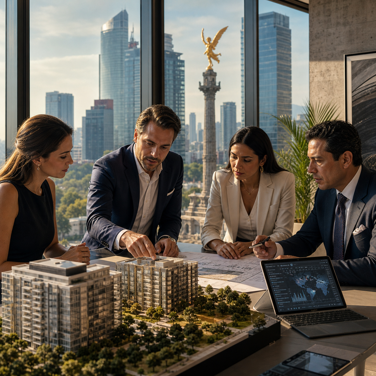 El capital internacional impulsa el mercado inmobiliario en México